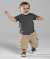 3322 Rabbit Skins Rabbit Skins Infant Fine Jersey T-Shirt Charcoal