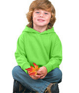 3326 Rabbit Skins Toddler Hooded Pullover Fleece with Pockets Key Lime