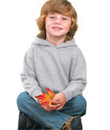 3326 Rabbit Skins Toddler Hooded Pullover Fleece with Pockets Ash (99/1)