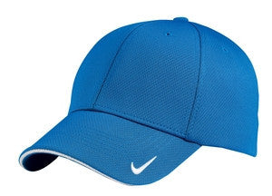 Nike Golf - Dri-FIT Mesh Swoosh Flex Sandwich Cap.  333115 Pacific blue