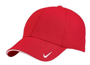 Nike Golf - Dri-FIT Mesh Swoosh Flex Sandwich Cap.  333115 Sport red