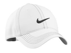 Nike Golf - Swoosh Front Cap.  333114 White