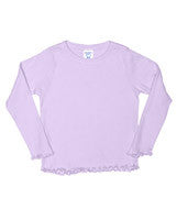 3337 Rabbit Skins Toddler Long-Sleeve Tiny Tee Lilac