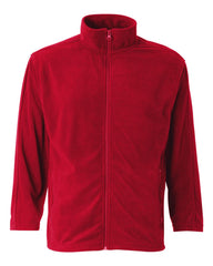 FeatherLite - Moisture Resistant Microfleece Full-Zip Jacket - 3301 American_red