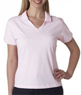 337 Jerzees Ladies' Jersey Polo with SpotShield® Classic Pink