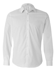 Calvin Klein - Slim Fit Cotton Stretch Striped Shirt - 13CK020 White/_black