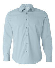 Calvin Klein - Slim Fit Cotton Stretch Striped Shirt - 13CK020 Blue/_black