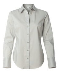 Calvin Klein - Ladies' Cotton Stretch Shirt - 13CK018 Ash