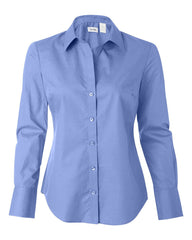 Calvin Klein - Ladies' Chintz End-on-End Shirt - 13CK026 Cornflower