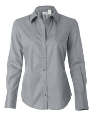 Calvin Klein - Ladies' Chintz End-on-End Shirt - 13CK026 Chrome_grey