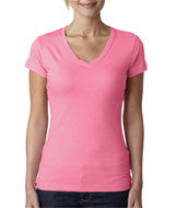 3400L Next Level The Sporty V Hot Pink
