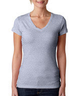 3400L Next Level The Sporty V Heather Gray (90/10)
