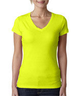 3400L Next Level The Sporty V Neon Yellow
