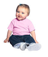 3401 Rabbit Skins Infant Jersey T-Shirt Pink