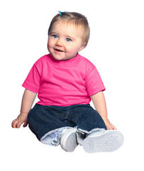 3401 Rabbit Skins Infant T-Shirt Hot Pink