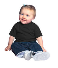 3401 Rabbit Skins Infant T-Shirt Black