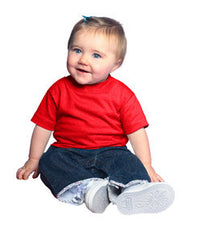 3401 Rabbit Skins Infant T-Shirt Red