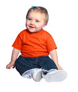 3401 Rabbit Skins Infant Jersey T-Shirt Orange