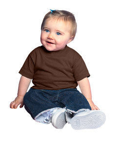 3401 Rabbit Skins Infant T Shirt Brown