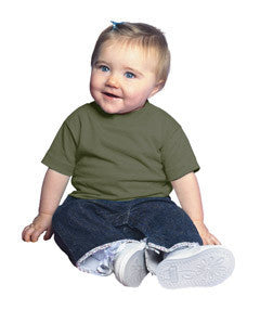 3401 Rabbit Skins Infant T Shirt Military Green