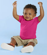 3401 Rabbit Skins Infant Jersey T-Shirt Fuschia