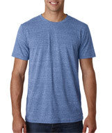 3413 Bella + Canvas Unisex Triblend Short-Sleeve Tee Blue TriBlend