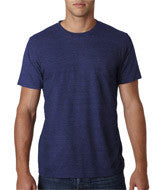 3413 Bella + Canvas Unisex Triblend Short-Sleeve Tee Navy TriBlend