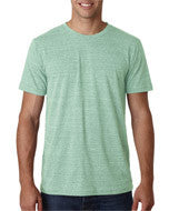 3413 Bella + Canvas Unisex Triblend Short-Sleeve Tee Green Triblend