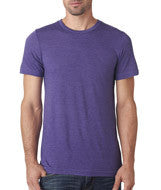 3413 Bella + Canvas Unisex Triblend Short-Sleeve Tee Purple TriBlend