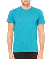 3413 Bella + Canvas Unisex Triblend Short-Sleeve Tee Teal TriBlend