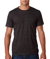 3413 Bella + Canvas Unisex Triblend Short-Sleeve Tee Charcoal Black TriBlend