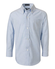 French Toast - Boys' Long Sleeve Oxford Shirt - E9002 Blue