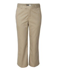 French Toast - Girls' Plain Front Pant - K9295 Khaki