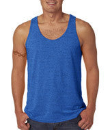 3480 Bella + Canvas Unisex Jersey Tank Royal TriBlend
