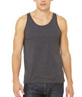 3480 Bella + Canvas Unisex Jersey Tank Dark Grey Heather