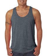 3480 Bella + Canvas Unisex Jersey Tank Charcoal Black TriBlend