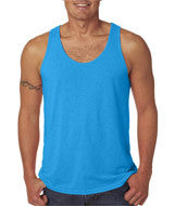 3480 Bella + Canvas Unisex Jersey Tank Neon Blue