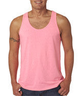3480 Bella + Canvas Unisex Jersey Tank Neon Pink