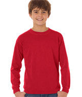 3483 Chouinard Youth Long-Sleeve Tee Crimson PgmDye