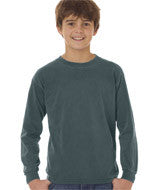 3483 Chouinard Youth Long-Sleeve Tee Blue Spruce PgmDye