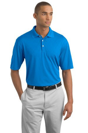 Nike Golf - Dri-FIT Cross-Over Texture Polo.  349899 New blue
