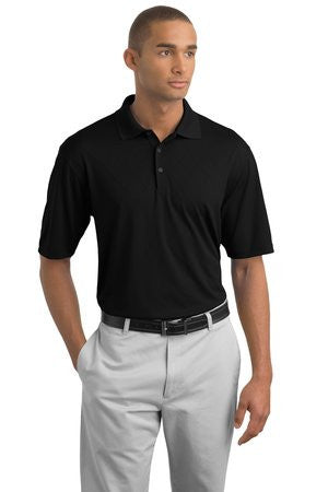 Nike Golf - Dri-FIT Cross-Over Texture Polo.  349899 Black