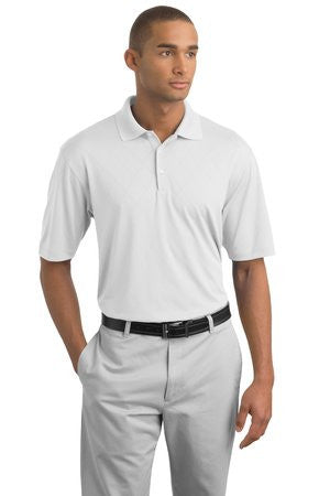 Nike Golf - Dri-FIT Cross-Over Texture Polo.  349899 White