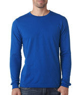 3501 Bella + Canvas Men's Jersey Long-Sleeve Tee True Royal