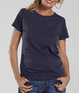 3505 LA T Ladies Vintage Fine Jersey Longer Length T-Shirt Vintage Navy