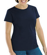 3516 LA T Ladies' Fine Jersey Longer Length T-Shirt Navy