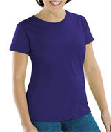 3516 LA T Ladies' Fine Jersey Longer Length T-Shirt Purple