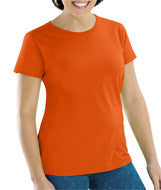 3516 LA T Ladies' Fine Jersey Longer Length T-Shirt Orange