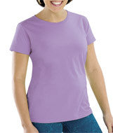 3516 LA T Ladies' Fine Jersey Longer Length T-Shirt Lavender