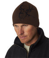 3521 Dri Duck Wildlife Knit Hat Buck Tobacco